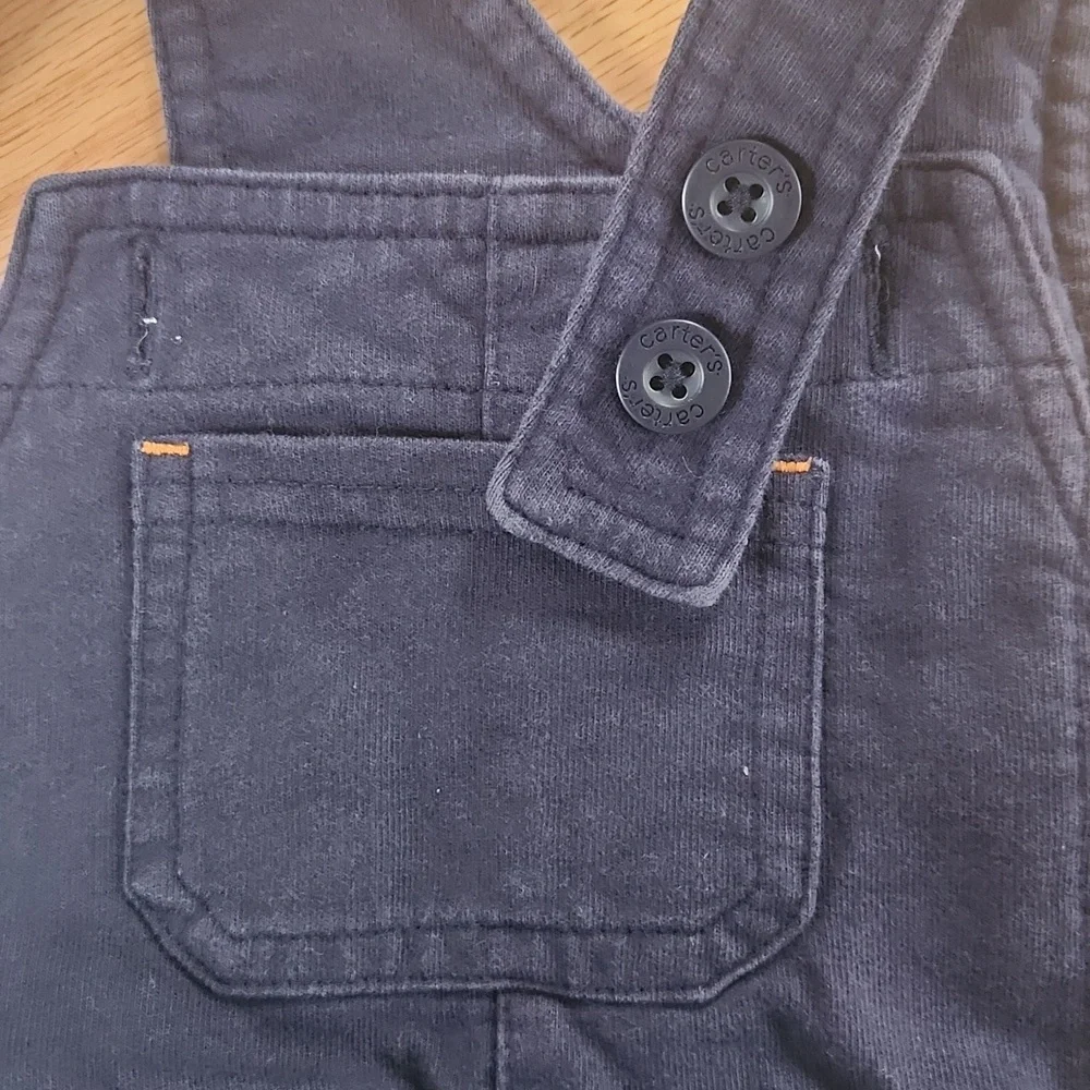 Carter's Navy Blue Dog Print Kids Matching Set 9 months